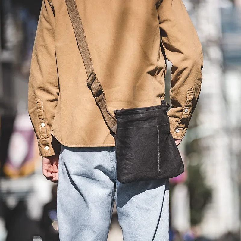 maden-sac à main vintage en toile cirée, sacoche durable, imperméable, de styliste, pour voyage, école, décontracté