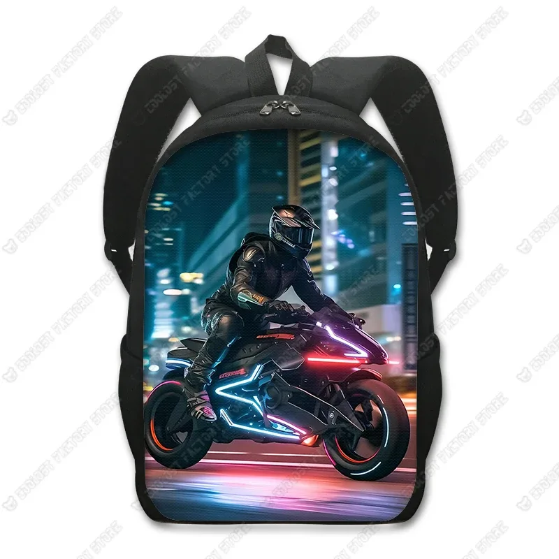 sac à dos de course pour hommes et femmes, sac à dos punk, sac de voyage hurbike, sacs d'école pour enfants, sac à dos pour adolescent, sac pour ordinateur portable, voiture, moto