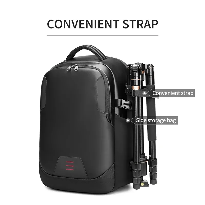 sac à dos professionnel pour appareil photo reflex numérique pour hommes, avec support pour trépied, transformable en sac à dos de voyage étanche de 40 l pour ordinateur portable de 16 pouces