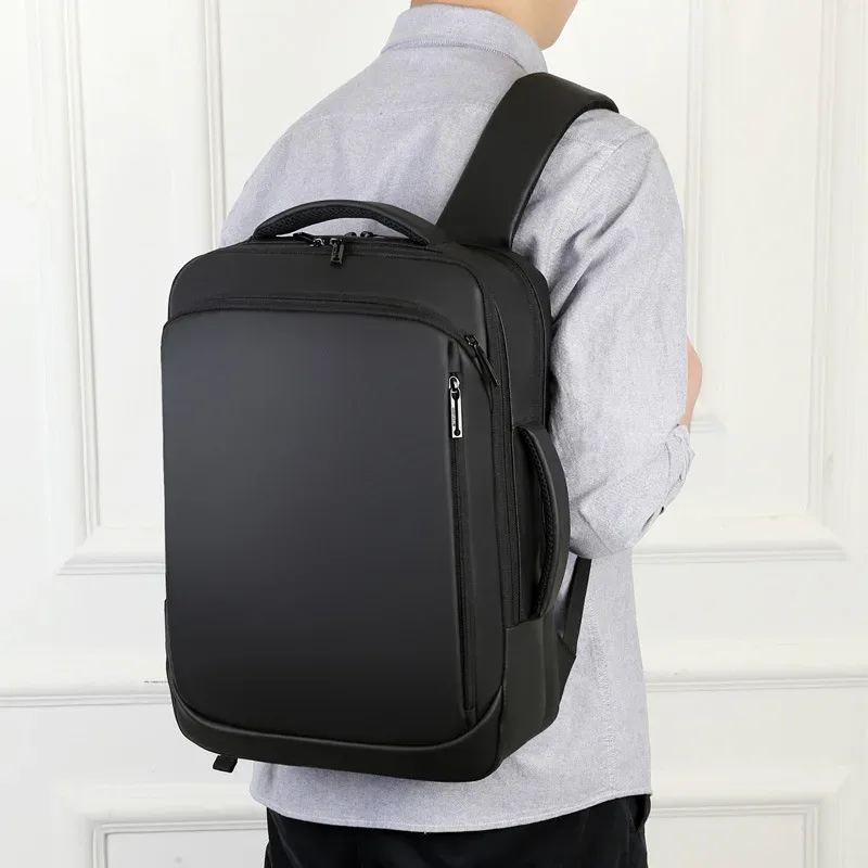 sac à dos d'affaires multifonctionnel pour hommes, sac à dos pour ordinateur portable, chargement usb, film étanche, sacs décontractés, nouveau, 2 couleurs