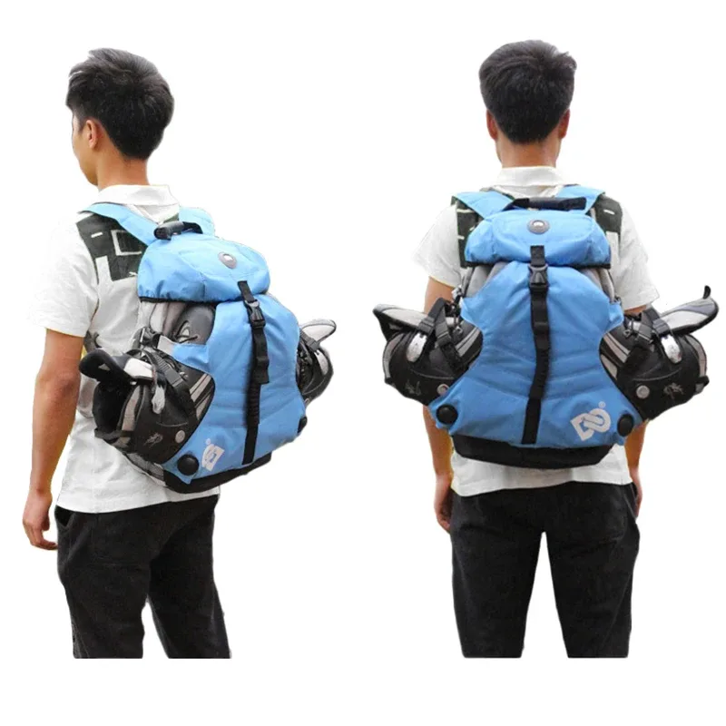 sacs de plein air de mode unisexe patins à roulettes professionnels sac à dos sac à dos de sport de plein air sacs de sport multi-poches durables pour hommes