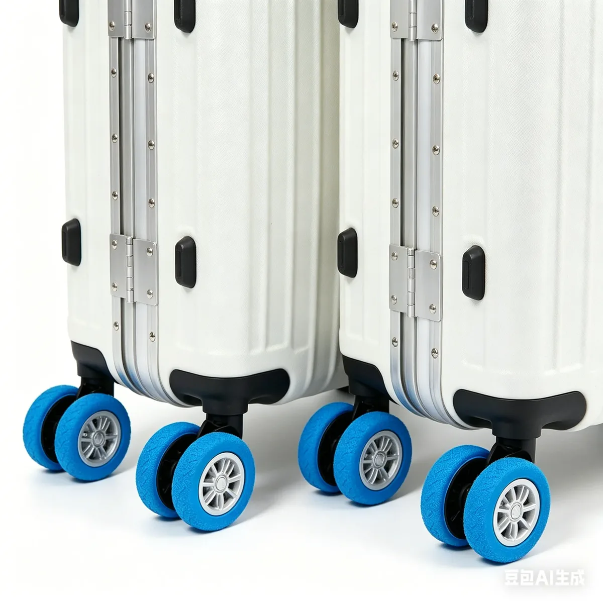 chaussures roue cuir véritable gel silice rose orange gris bleu noir améliore mobilité valise protection antichoc voyage