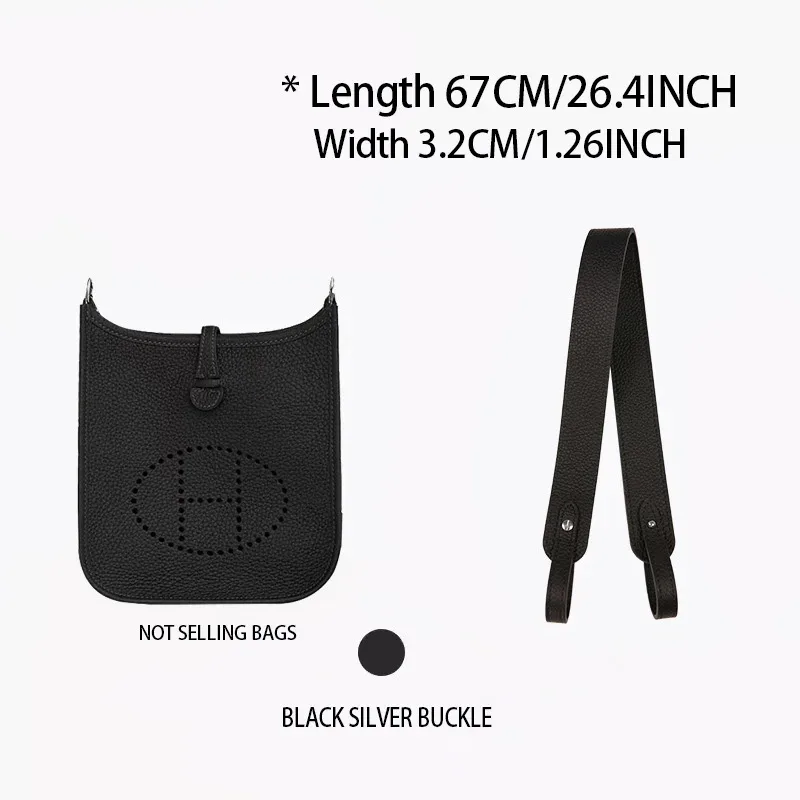 sangle de sac en cuir microfibre et organisateur pour sac evelyne, bretelles souples de remplacement, ceintures de sac à main, accessoires de sac