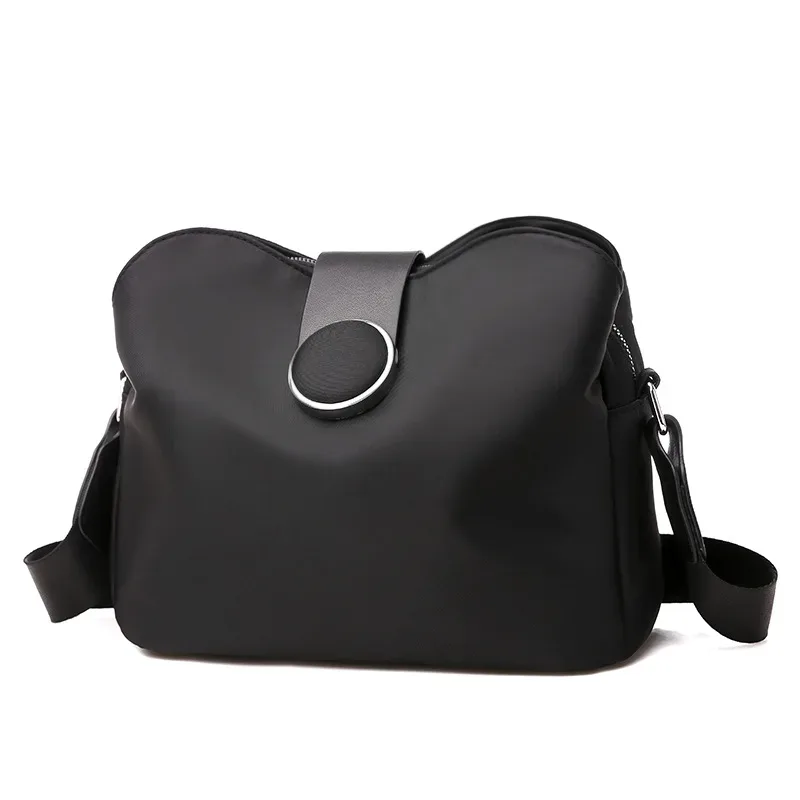 sac à bandoulière vintage en nylon imperméable pour femmes, sac à bandoulière sauvage simple, sacoche quotidienne, sac à main de voyage pour dames