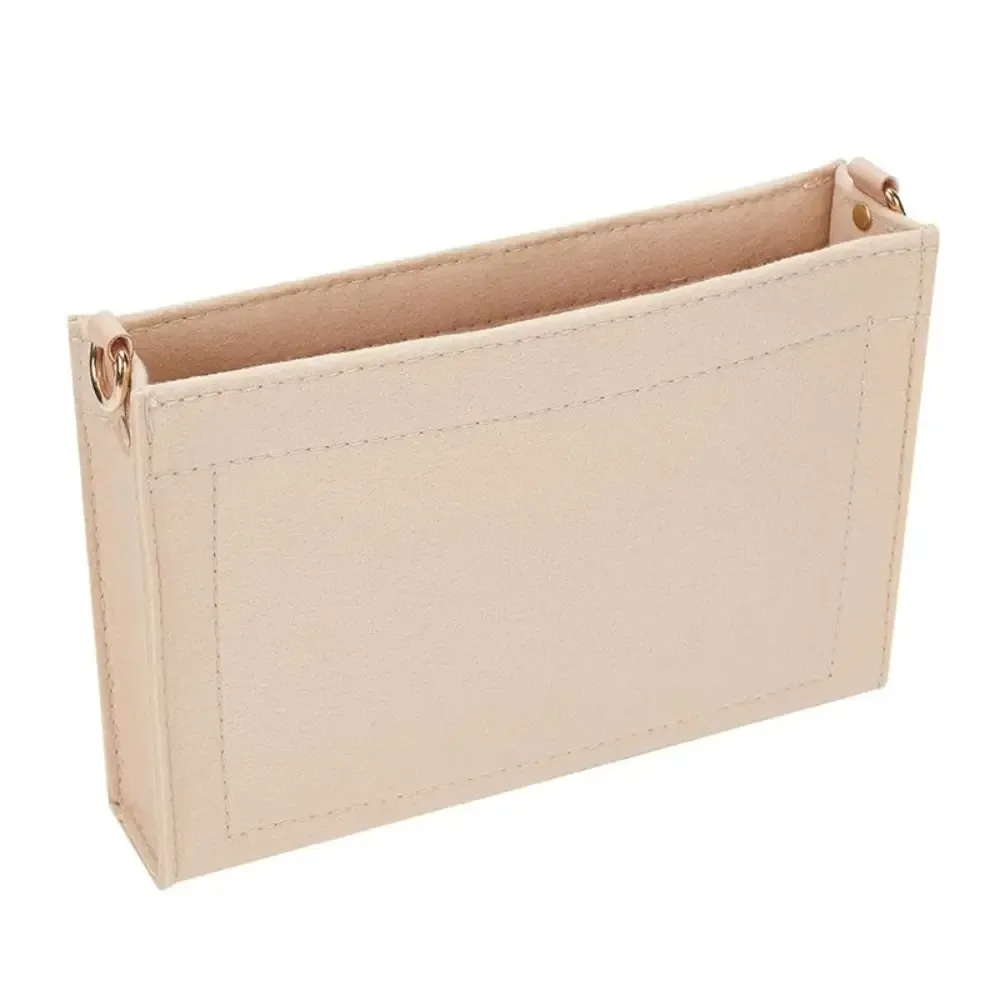 sac à main en feutre bien rangé, sac d'insertion, support de rangement de cosmétiques, doublure de sac d'organisation, organisateur pour lv 19/26