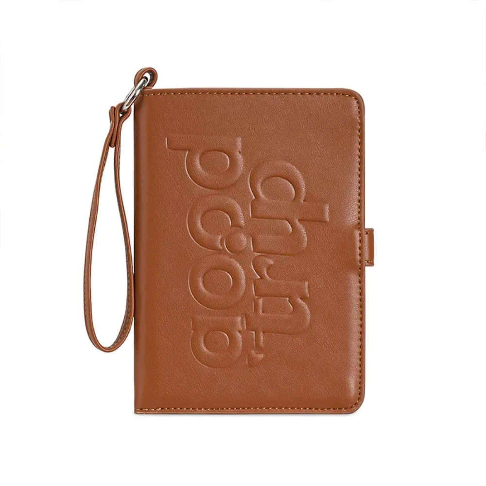porte-cartes en pu, étui à passeport avec cordon de suspension, couverture de passeport, clip pour passeport, étui pour carte d'enregistrement d'avion, sac de rangement pour cartes