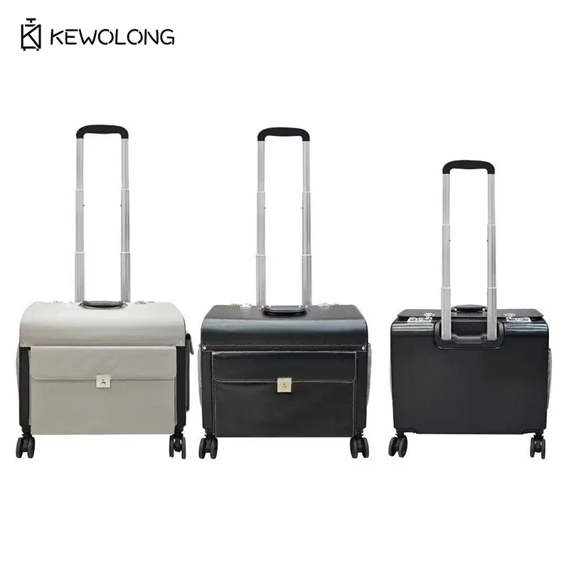 valise de maquillage professionnelle à roulettes, grande capacité, pour outils de beauté, organisateur de voyage portable