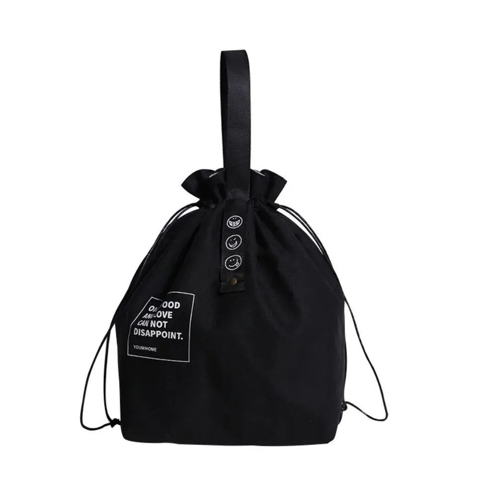 sac de pique-nique réutilisable en toile, sac à déjeuner avec cordon de serrage pour conserver la fraîcheur, sac de rangement pour aliments, sac fourre-tout pour l'extérieur