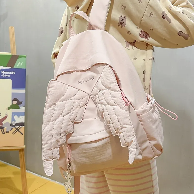 sac à dos de dessin animé tendance pour filles, taille moyenne, léger, avec design ergonomique pour l'école primaire, le collège et le lycée