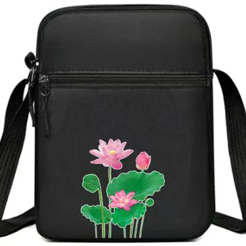 mini sac à bandoulière unisexe – pochette de téléphone compacte avec sangle réglable (cou/taille portable) pour hommes et femmes