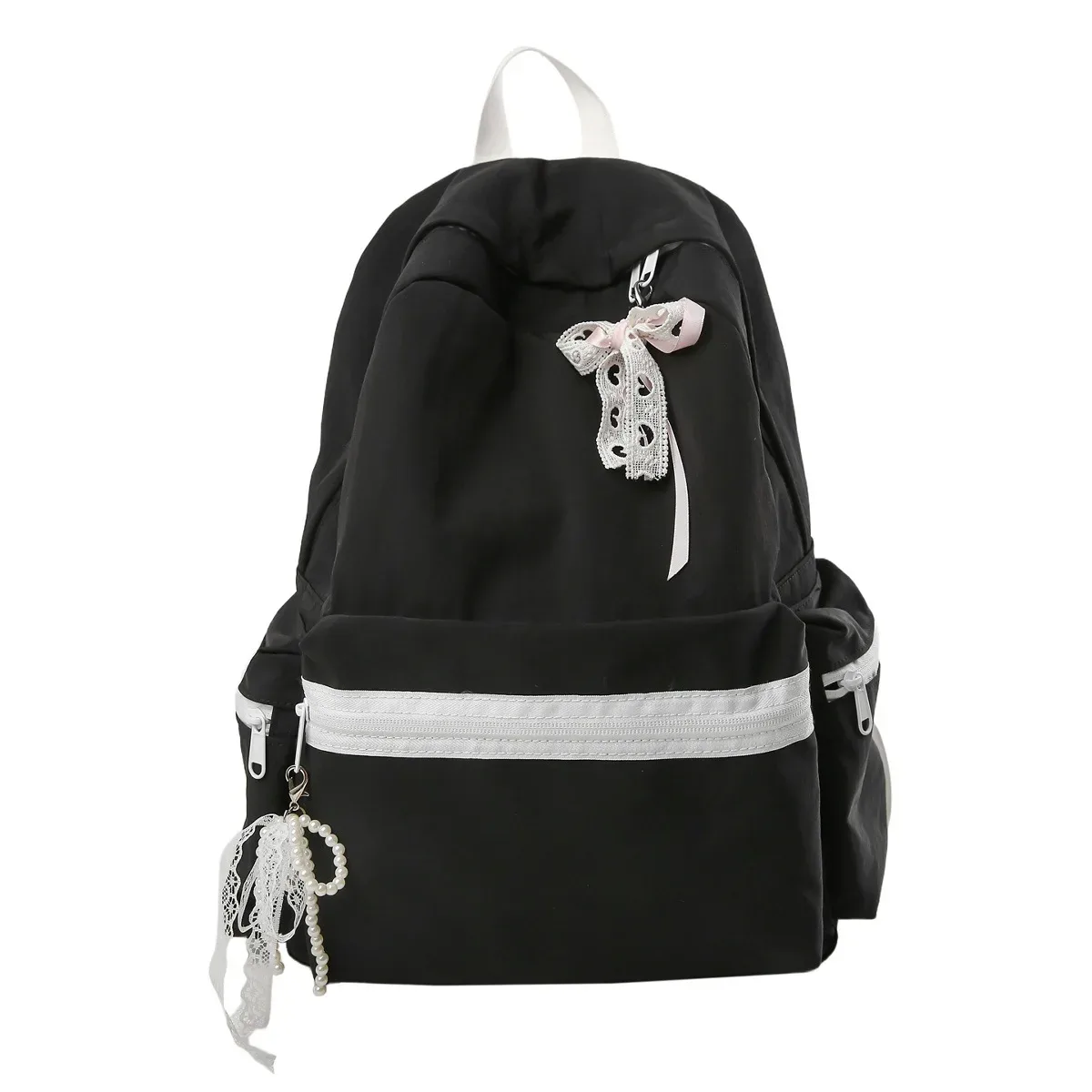 nouveau sac à dos japonais de grande capacité, couleur unie, pour lycéens et étudiants, sac pour ordinateur de 14 pouces, sac à dos polyvalent