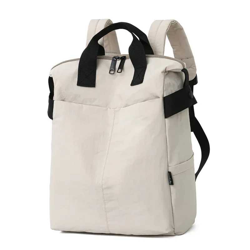 sac à dos simple de style japonais, grande capacité, sac de voyage décontracté, sac d'école pour collégiens, sac pour ordinateur portable pour les trajets quotidiens