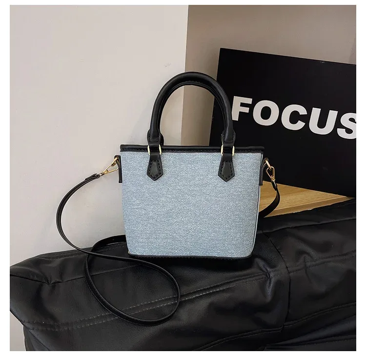 sac fourre-tout fait à la main, sac à main à bandoulière, accessoire artisanal en cuir, ensemble de matériel semi-fini cousu à la main, bricolage