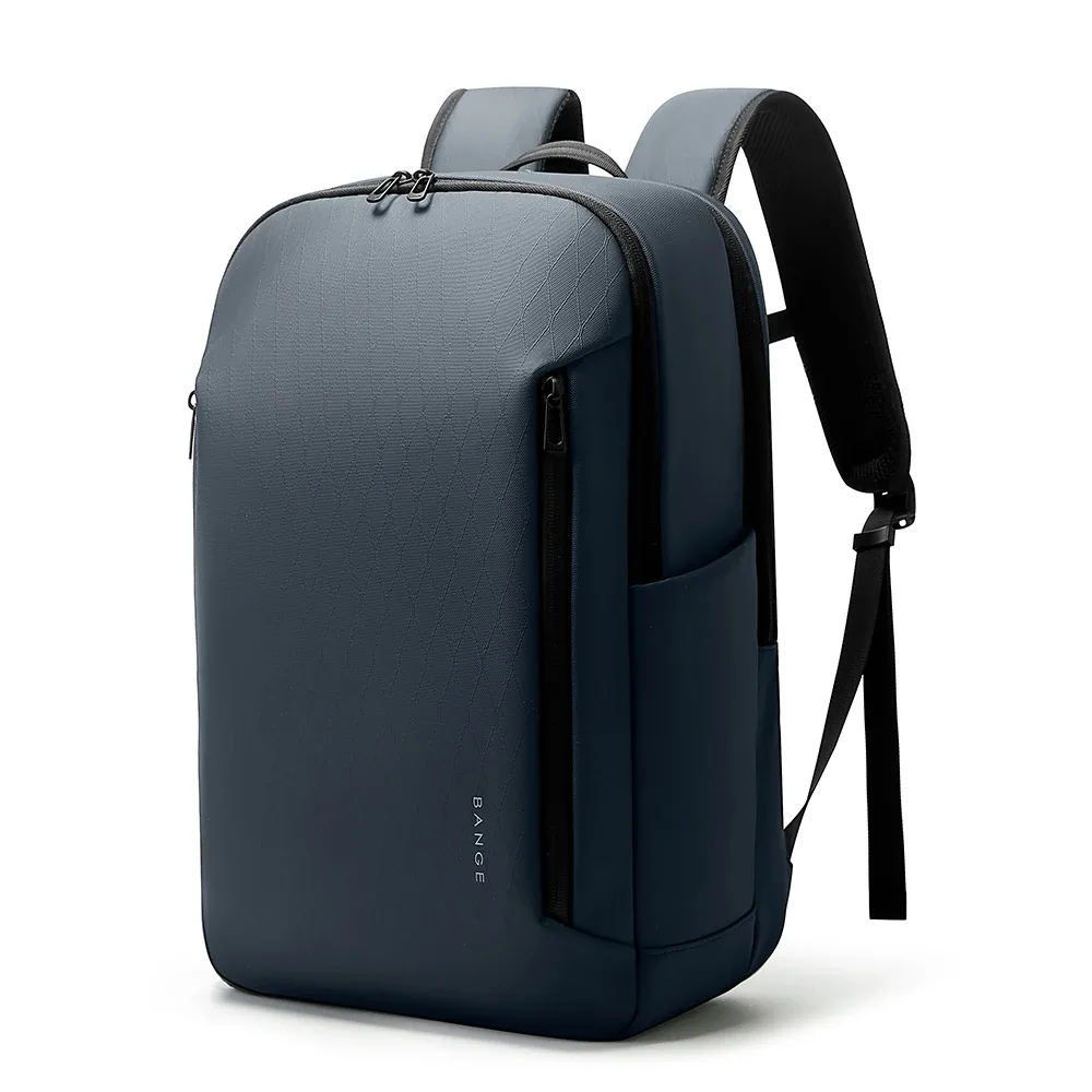 sac dos tpu noir bandes fixation poignée souple compartiment ordinateur portable polyester polyvalent voyage affaires