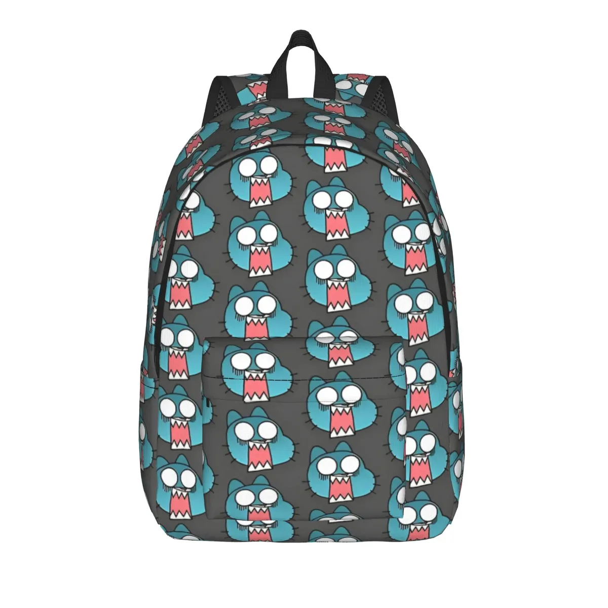sac à dos décontracté gumballs cartoon pour l'extérieur, le lycée et le travail, pour hommes et femmes, sac à dos pour ordinateur portable en toile