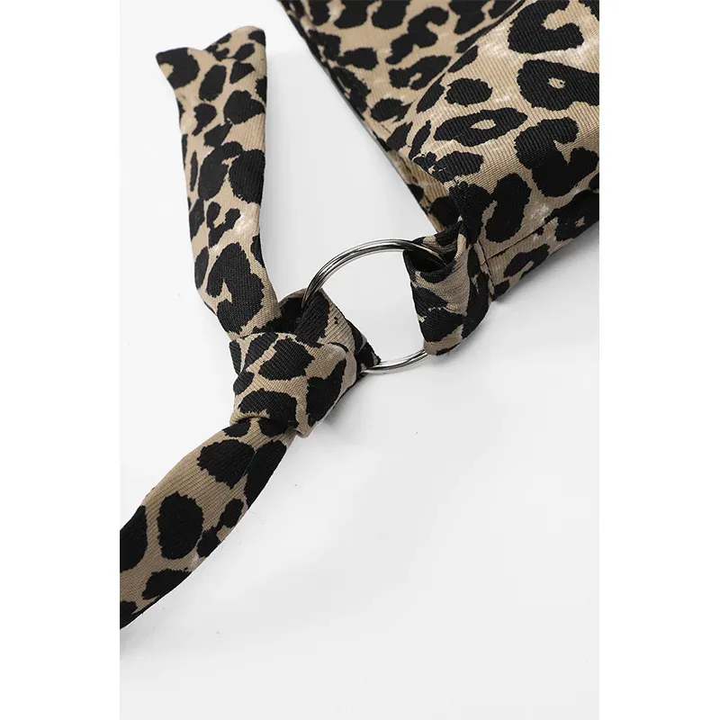elfsack 2025 hiver nouveautés y2k sac à bandoulière léopard pour femme