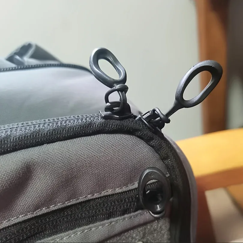 extracteur de fermeture éclair de remplacement, corde à fermeture éclair en tpu à haute résistance pour vêtements et sacs d'extérieur, accessoires de sac à dos tactique 5 pièces