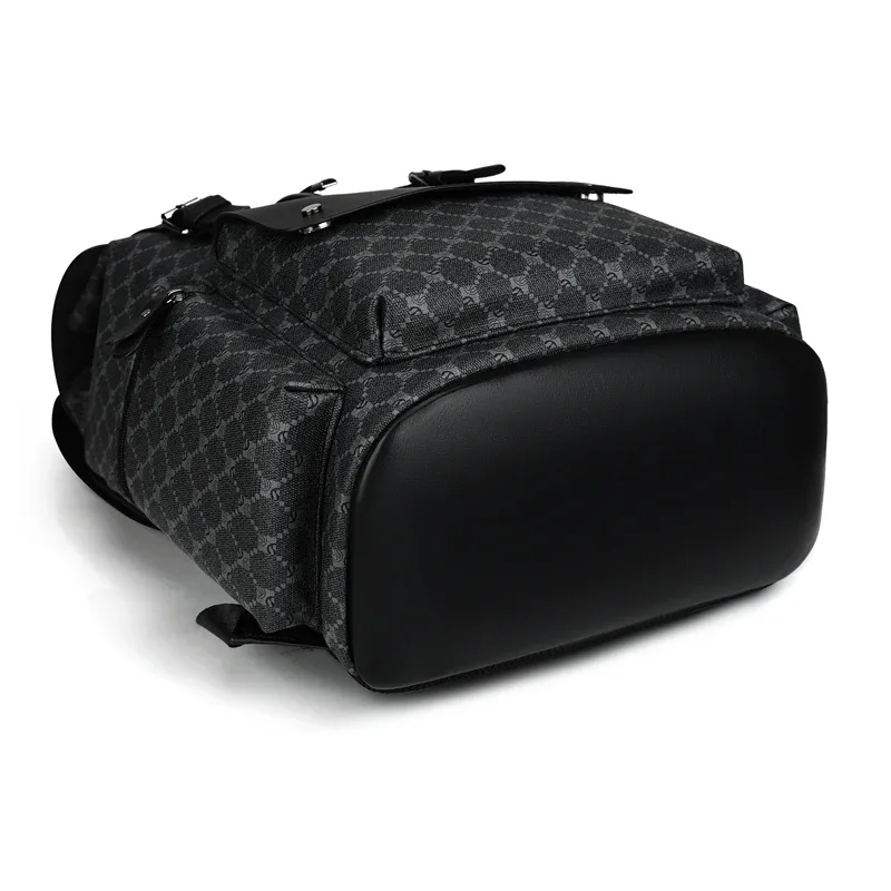 sac à dos à imprimé floral pour hommes, design de marque de luxe, sac à dos de voyage de grande capacité, sacs pour ordinateur portable à la mode, cartable 백팩
