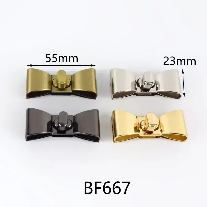 boucles de verrouillage de sac en métal, 2 pièces, serrures torsadées pour sac à main pour femmes, sacs à bandoulière, fermoir de loquet, accessoires de quincaillerie de bricolage