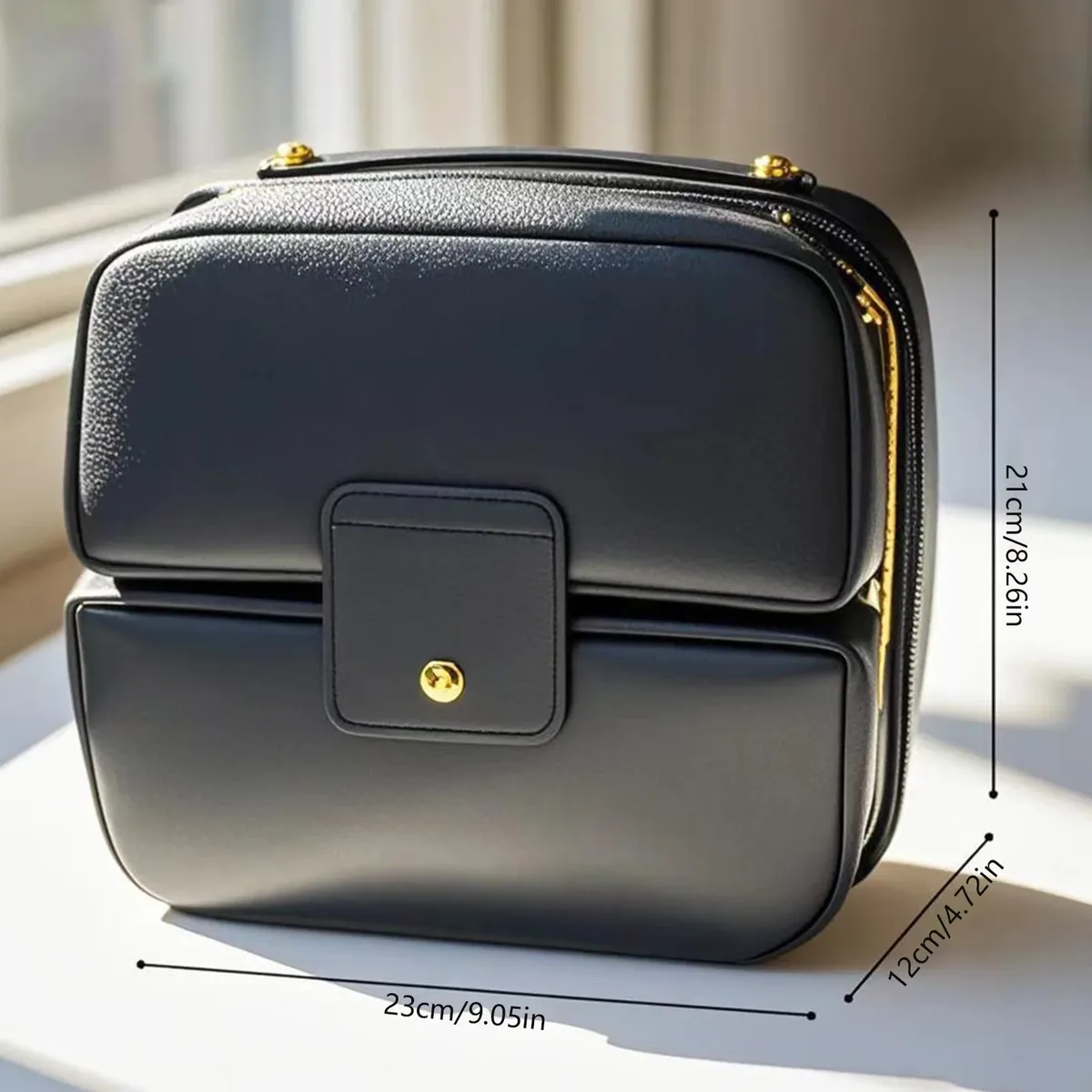 trousse de maquillage 3 en 1, grande capacité, organisateur de cosmétiques de voyage, portable, étanche, pochette de rangement de toilette multifonctionnelle