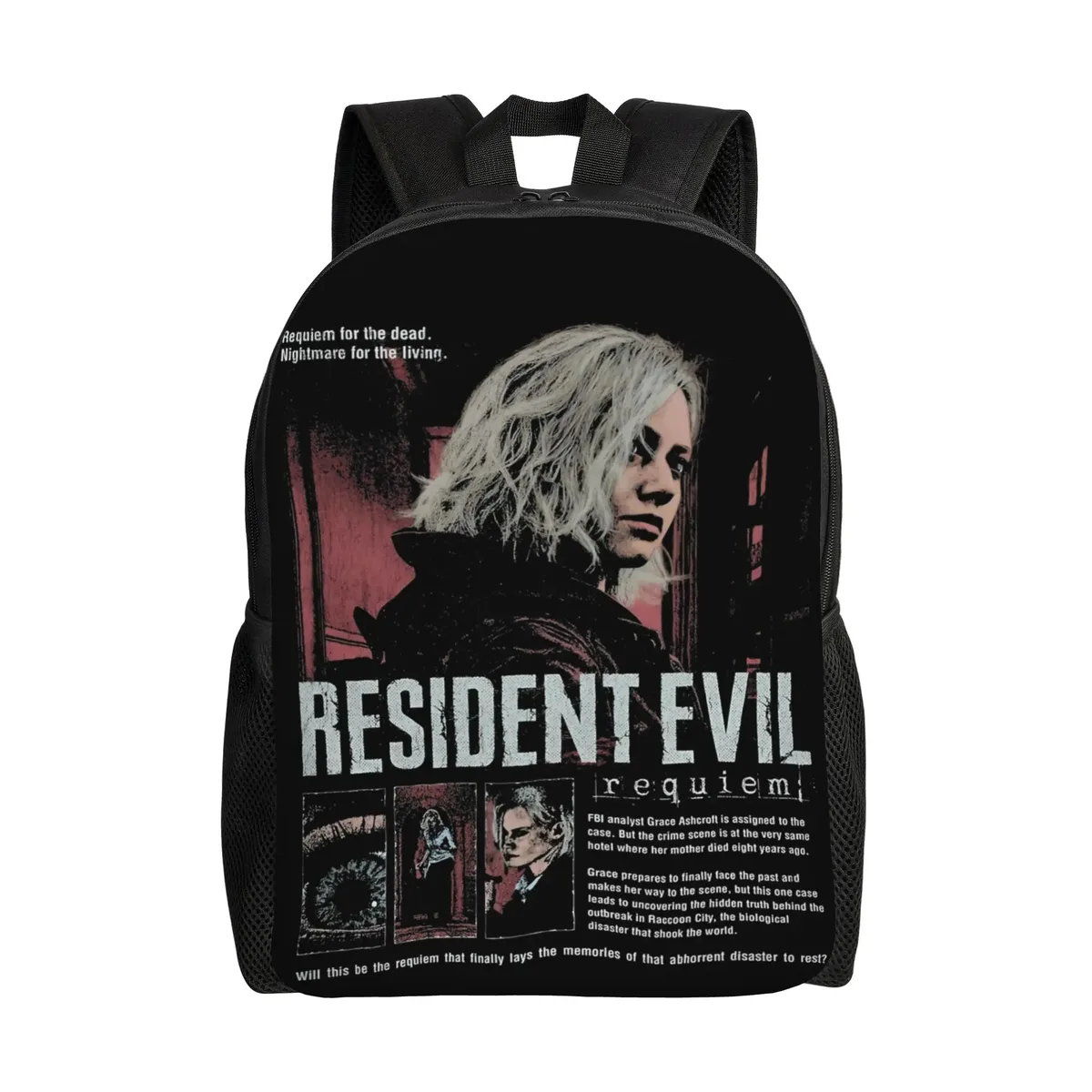 sac à dos décontracté umbrella corporation resident evil pour homme et femme, idéal pour le lycée, le travail, les activités de plein air et l'université
