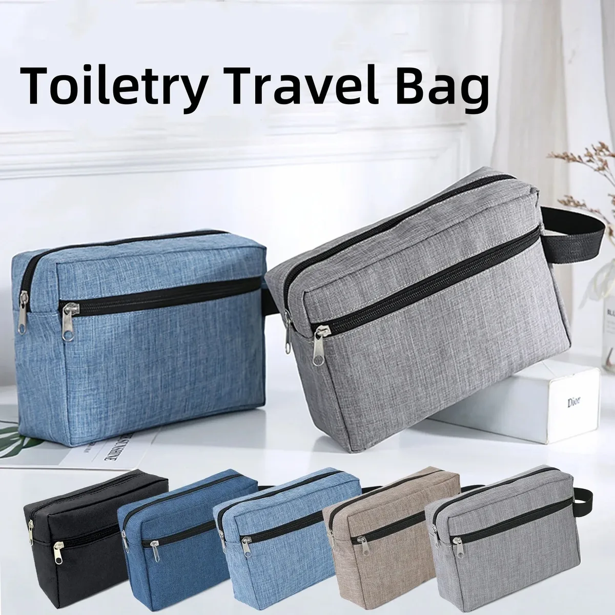 sacs de rangement portables pour hommes et femmes, trousse de toilette, trousse de rasage, trousse de voyage, trousse à cosmétiques, poudres de maquillage