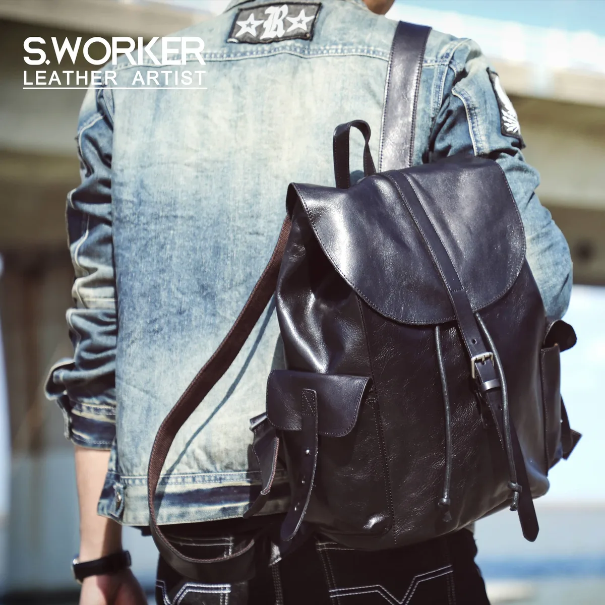 sac à dos décontracté en cuir véritable pour hommes, sacoche pour ordinateur portable, sac de voyage en cuir de vache de première qualité, style preppy à la mode