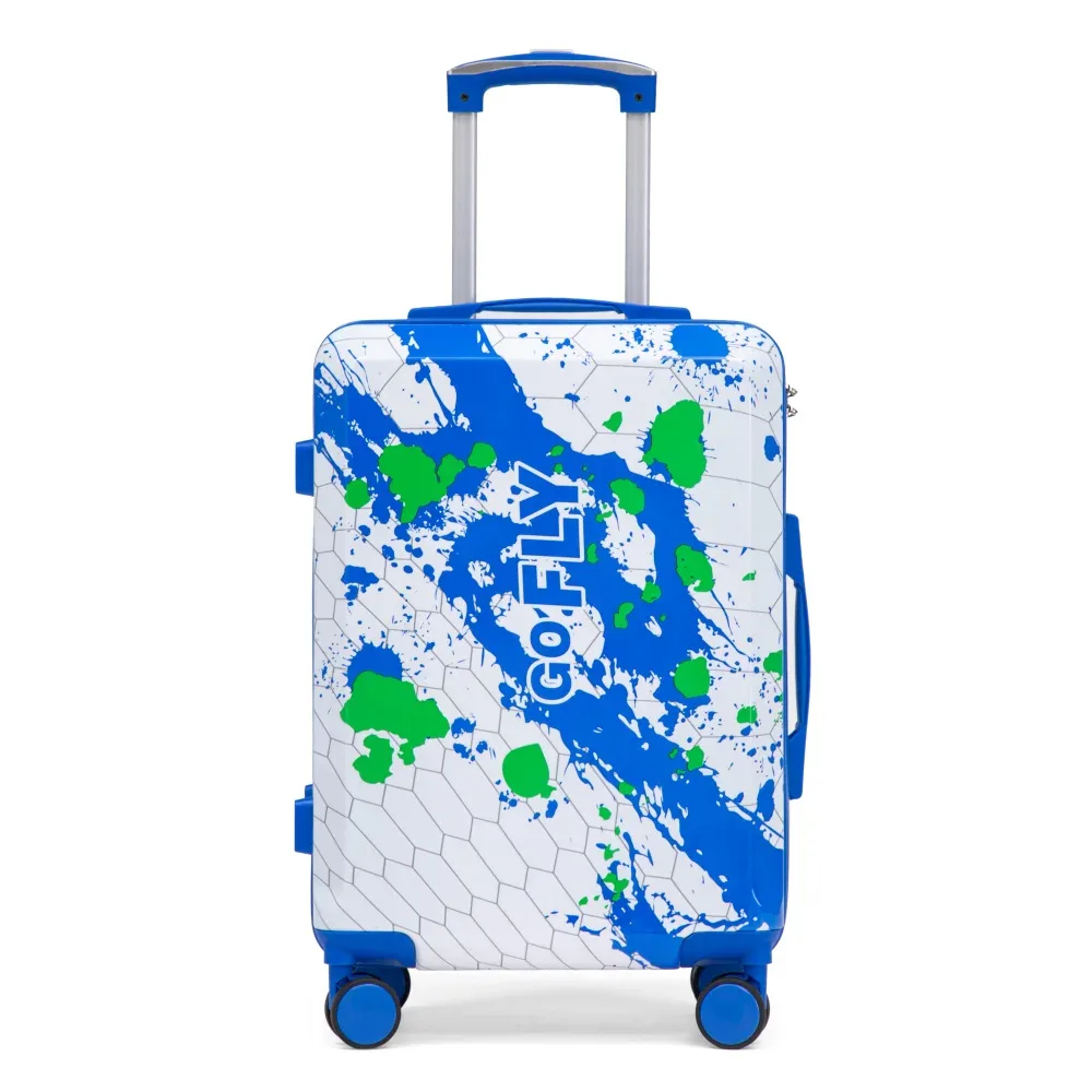 valise de voyage à roulettes avec serrure à combinaison pour hommes et femmes, valise à fermeture éclair à roulettes pour bagages