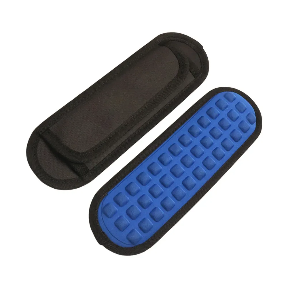 protège épaules nylon texturé bleu noir voyage sacoche ordinateur sac apport leger compact tissu résistant transport matériel lourd