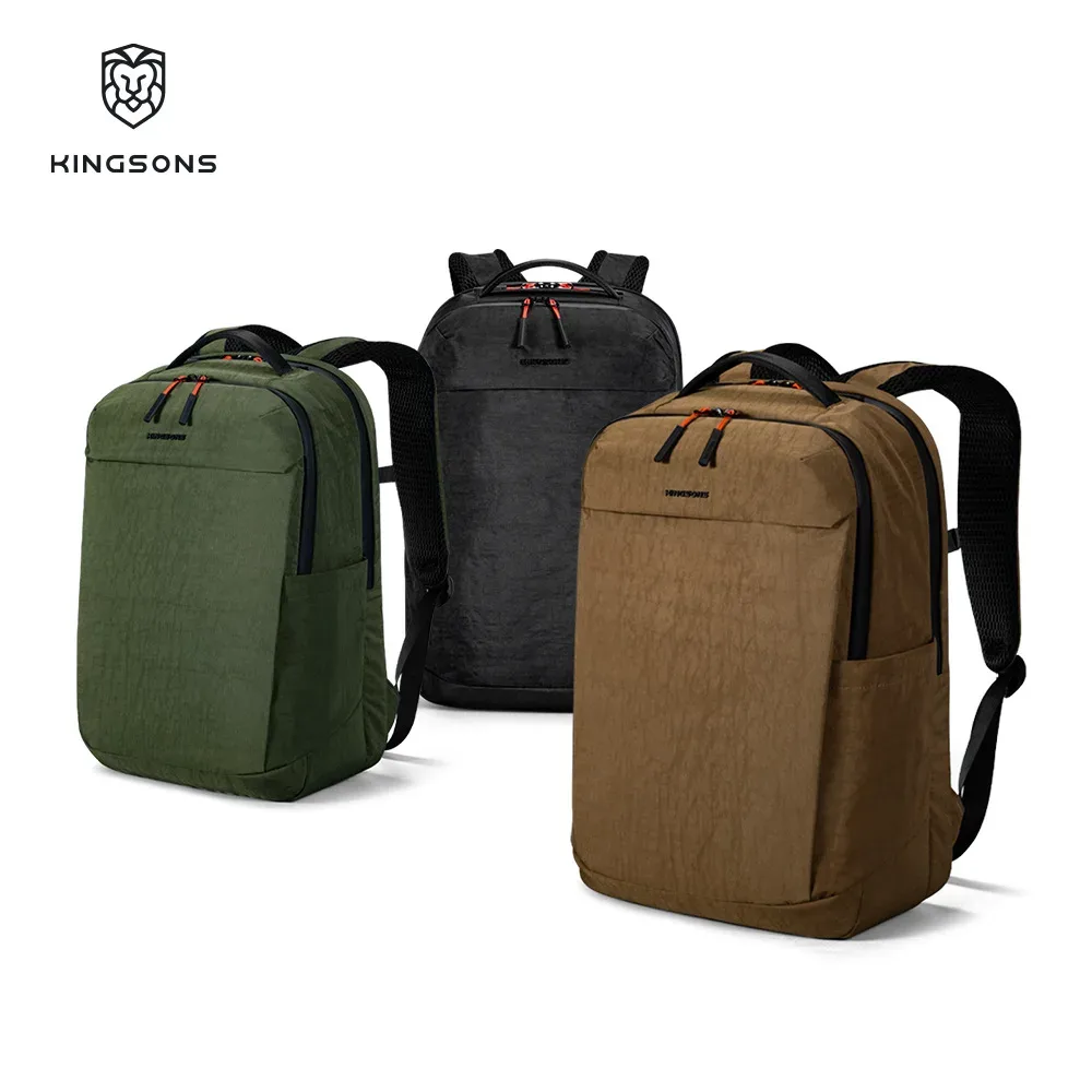 sac à dos kingsons simple et portable pour l'extérieur, sac à dos de loisirs transfrontalier, pochette anti-éclaboussures, sacoche pour ordinateur portable mori