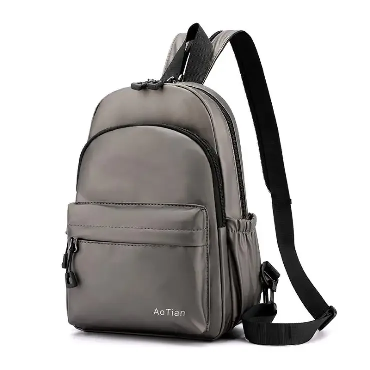 nouveau créateur de mode hommes sac à dos mini doux au toucher multi-fonction petit sac à dos homme sac à bandoulière hommes sac à main sacs de voyage mochilas