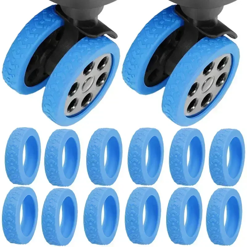 protection roue silicone tâche café couleur multiple taille adaptative protection voyage accessoire minimale roue bagage