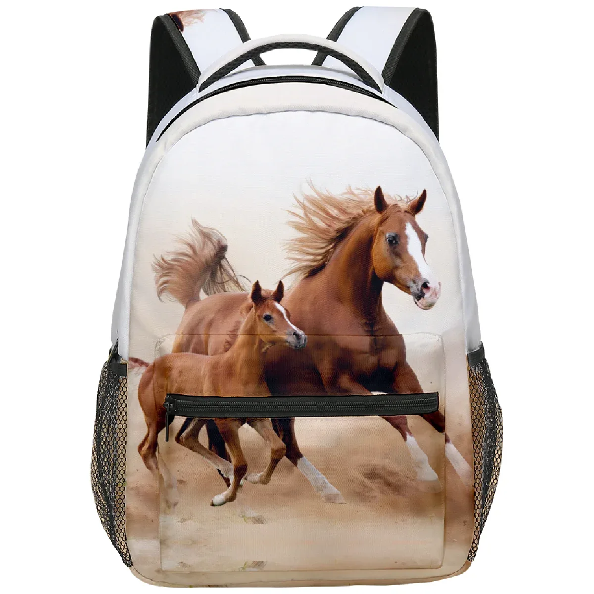 sac dos oxford université cheval licorne dessinanime voyage unisexe polyester pocheint penholder bandoulierearcue jacquard