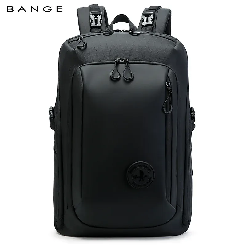 sac dos oxford université noir sangles ceinture air poignée supérieure bandes fixation latérales fermeture éclair usage voyage travail étudiant