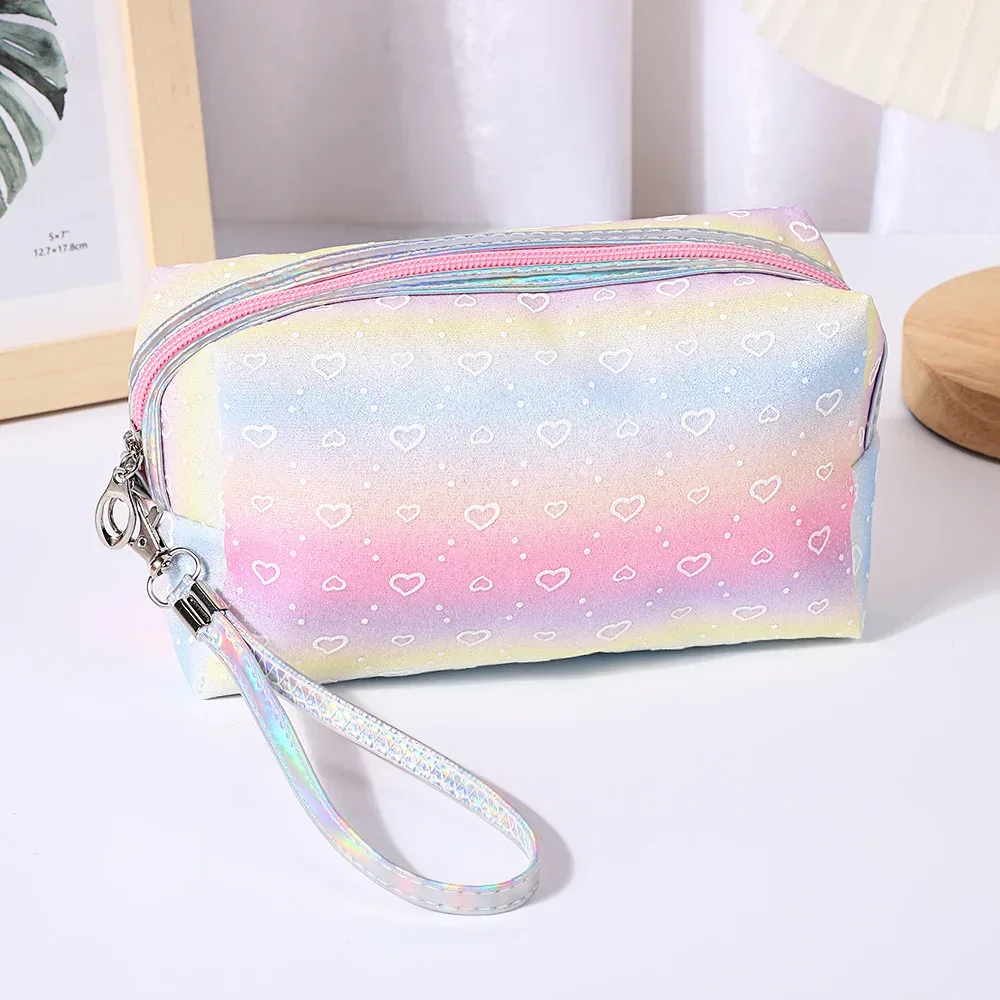 sac à cosmétiques en pu, sac d'oreiller de grande capacité, sac de rangement de cosmétiques, sac de toilette étanche, sac à cosmétiques de mode