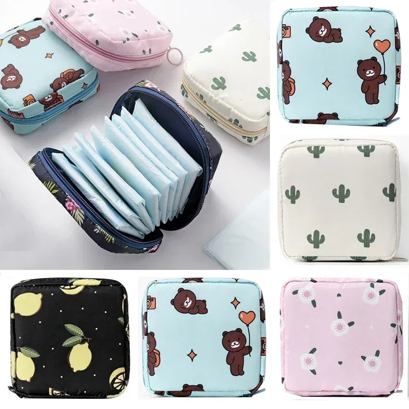 trousse toilette toile imprimés animaux couleur noir blanc bleu rose gris usage voyage cosmétiques maquillage
