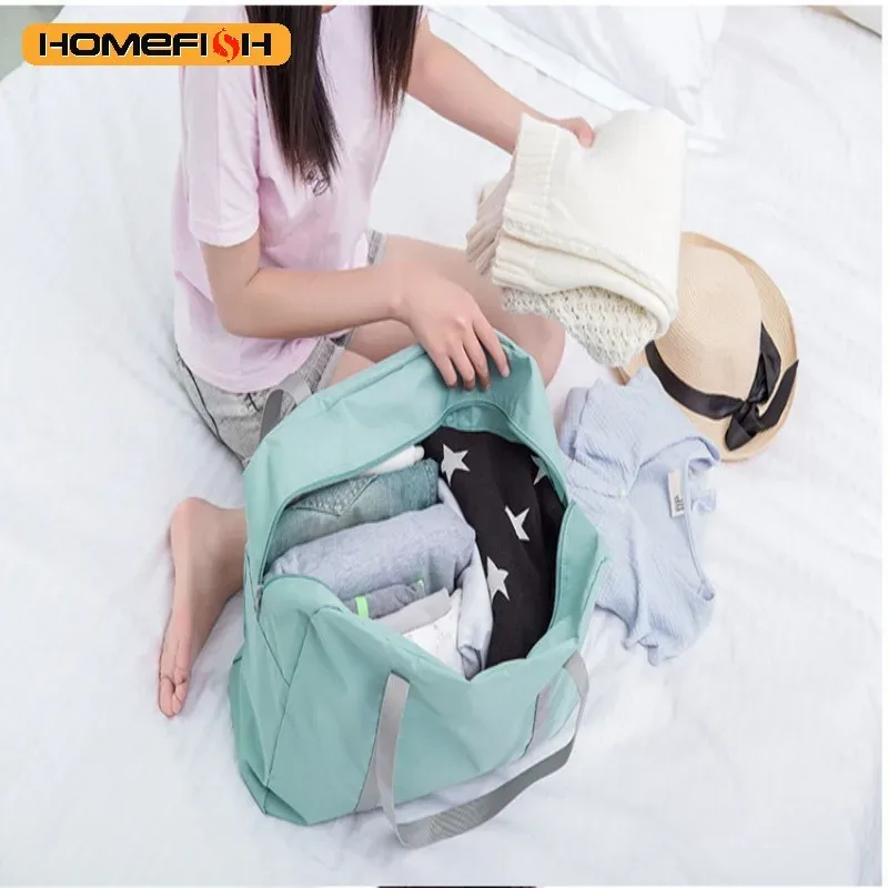 sac de voyage pliable homefish, grande capacité, sac à main pour les voyages et les déménagements