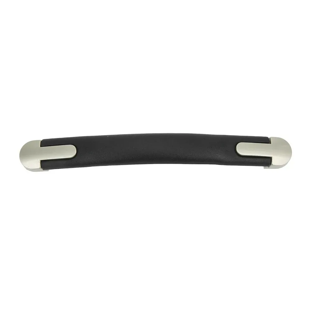 poignée de bagage en plastique durable remplacement flexible noir valise sangle poignée portable fixation rétractable et mécanisme d'attache de sécurité réparation de bagages