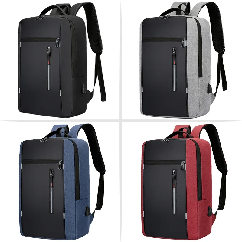 sac à dos d'affaires étanche pour hommes, sacs à dos d'école usb, sac à dos pour ordinateur portable de 15.6 pouces, sacs à dos de grande capacité pour hommes