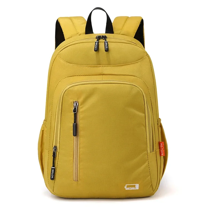 sac à dos oxford imperméable pour femmes, sac à dos de grande capacité pour l'école, sac de voyage léger et portable pour dames