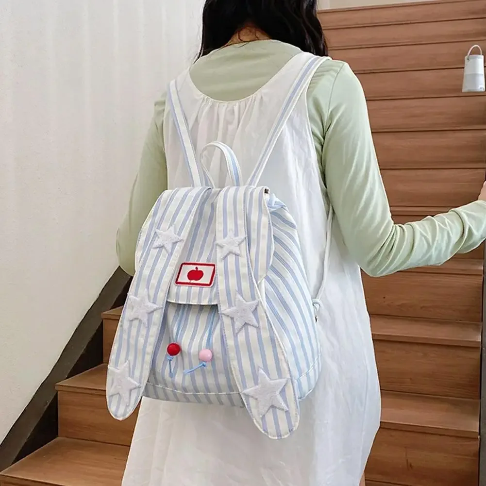 sac à dos mode dame haute capacité sac à dos à la mode, décontracté, lapin filles sacs d'école pour ordinateur portable mignon fille voyage livre sac