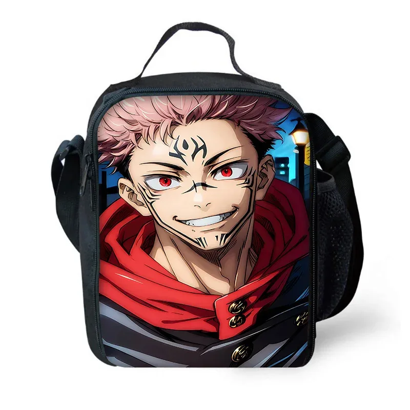 sac à dos d'école pour enfants, anime j-jujutsus k-kaisens, avec sacs à déjeuner, sacs à crayons, sacs d'école pour garçons et filles, meilleur cadeau