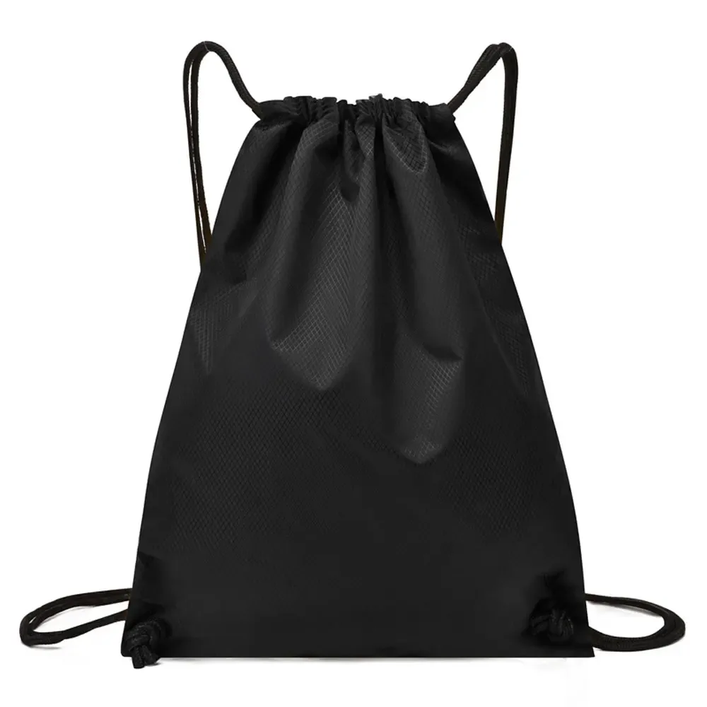 sac de rangement à cordon de serrage, sac de football épaissi à motif diamant, sac à dos de sport à cordon de serrage, 1 pièce