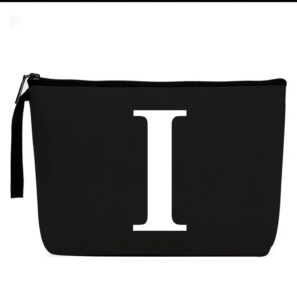 sac à cosmétiques à motifs de lettres, trousse de maquillage, organisateur d'articles de toilette, pochette de rangement de lavage, étui de maquillage pour cadeaux de mariage