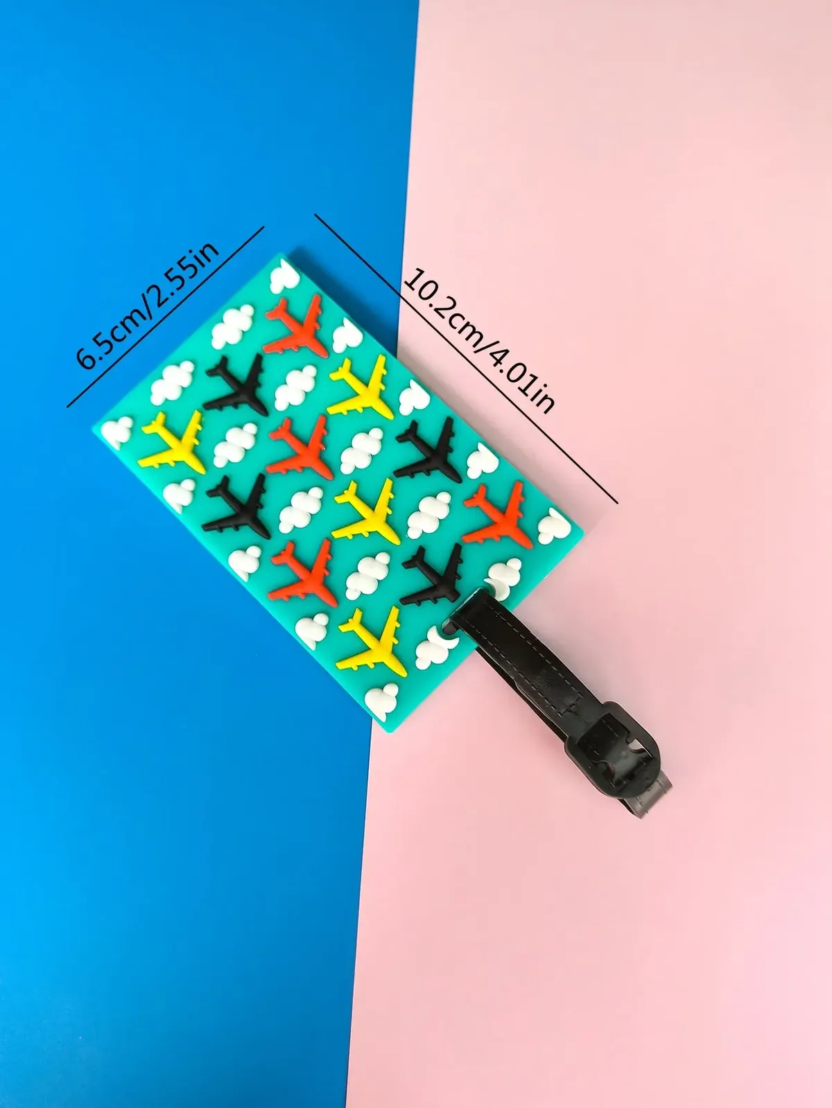 étiquette de bagage mignonne, 1 pièce, accessoires de voyage, porte-valise en gel de silice, étiquette d'embarquement pour bagages, accessoires de voyage