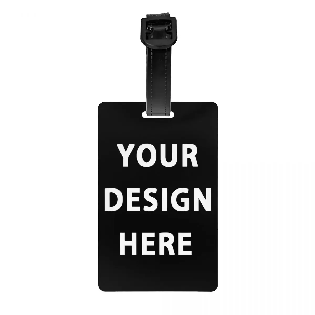 étiquettes de bagages personnalisées avec logo diy pour animaux de compagnie, étiquettes de bagages à impression photo personnalisée tendance, étiquettes d'identification avec couverture de confidentialité