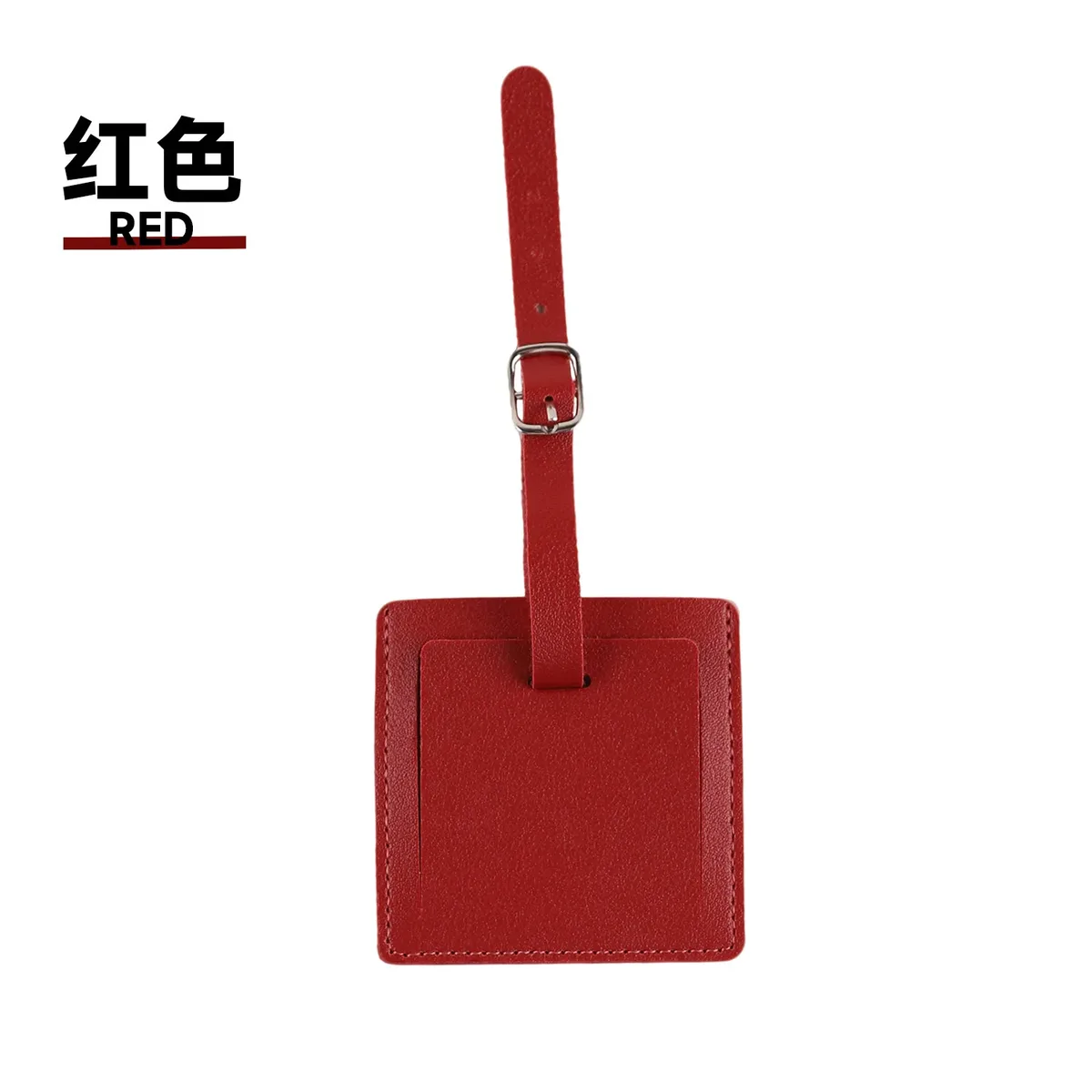 étiquette de bagage personnalisée en cuir multicolore avec logo pour carte d'embarquement, étiquette de valise à rabat, personnalisation d'étiquettes de bagage