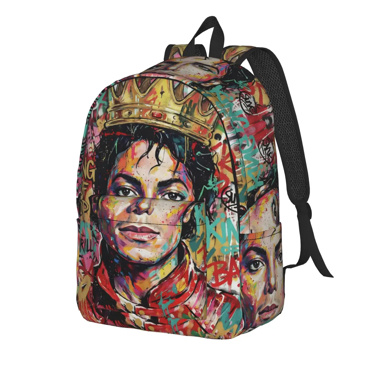 Sac à dos Michael Jacksons Musical Movie 2026, sac à dos pour lycée et affaires, pour hommes et femmes, sacs en toile pour ordinateur portable