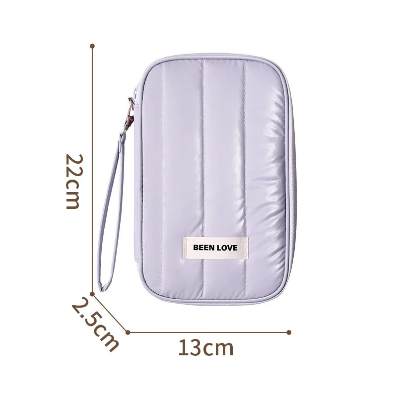 sac de rangement de voyage, porte-passeport, porte-cartes d'identité, antivol, simple, multicouche, organisateur portable