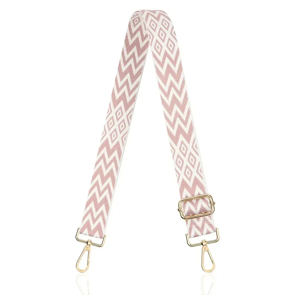 sangle de sac en nylon/coton pour femmes, sangles colorées pour bandoulière, accessoires de sac à bandoulière, ceintures réglables, sangles de sac à main
